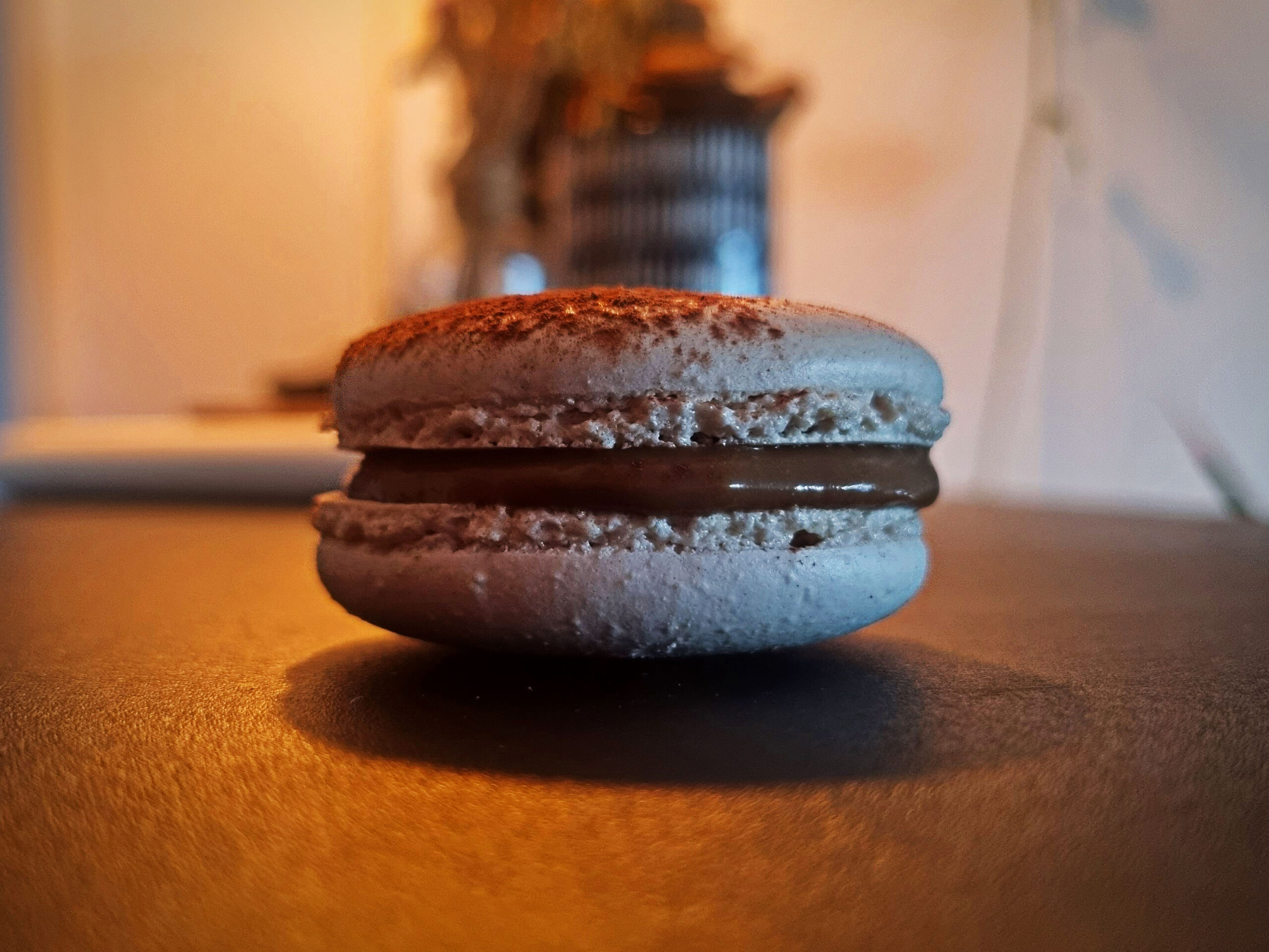 macarons café au namelaka