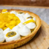 Tarte douceur des îles coco mangue fruit de la passion