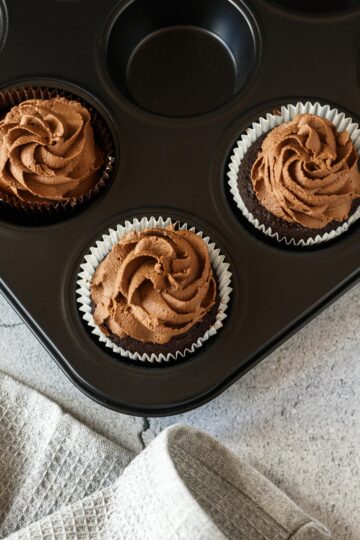 Cupcakes parfaits au chocolat